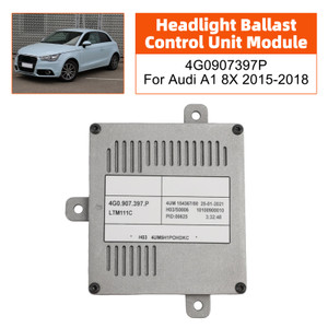 Headlight Ballast Control Unit Module 4G0907397P For Audi A1 8X 2015-2018
