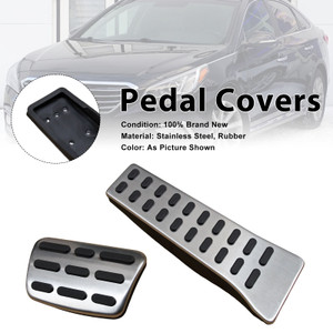 Pedal Set Pedals Pedal Caps For Hyundai Sonata For Kia Sorento 2016-2024