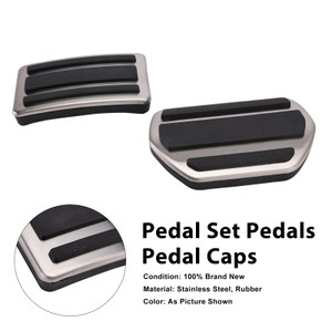 Pedal Set Pedals Pedal Caps For Peugeot 3008 2009-2016 508 2010-2018 AT