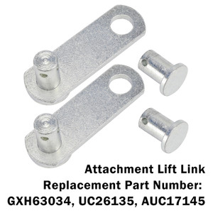2PCS 63034 Fits For John Deere Snow Blade Attachment Lift Link GXH63034