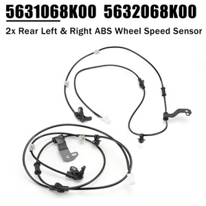 2x Rear Left & Right ABS Wheel Speed Sensor for Suzuki Alto VII 2009-2025 1.0