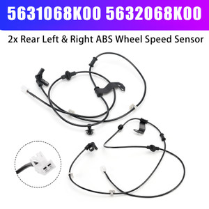 2x Rear Left & Right ABS Wheel Speed Sensor for Suzuki Alto VII 2009-2025 1.0
