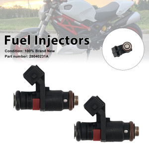2PC Fuel Injectors 28040231A For Ducati Monster 659 797 796 1110