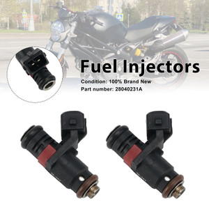 2PC Fuel Injectors 28040231A For Ducati Monster 659 797 796 1110