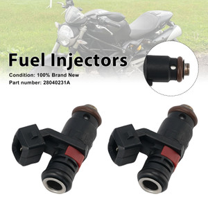 2PC Fuel Injectors 28040231A For Ducati Monster 659 797 796 1110