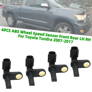 4PCS ABS Wheel Speed Sensor Front Rear LH RH For Toyota Tundra 2007-2017
