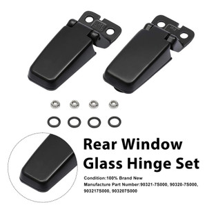 Rear Liftgate Glass Hinge Set For Infiniti QX56 5.6L V8 2004-2010 90320-7S000