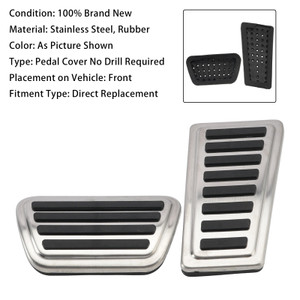 Pedal Set Pedals Pedal Caps For Dodge Ram 1500 2019-2023 Automatic