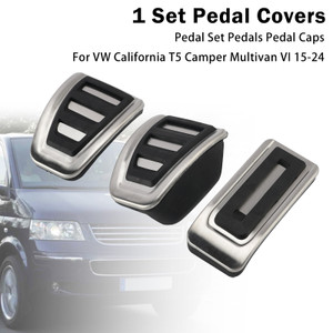 Pedal Set Pedals Pedal Caps For VW California T5 Camper Multivan VI 15-24