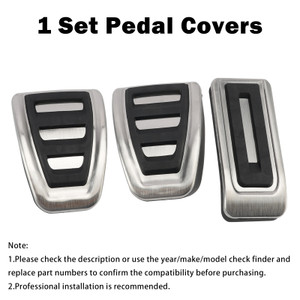 Pedal Set Pedals Pedal Caps For VW California T5 Camper Multivan VI 15-24
