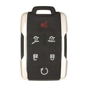 6 Button Car Key Fob M3N32337100 315Mhz Silver For Chevrolet
