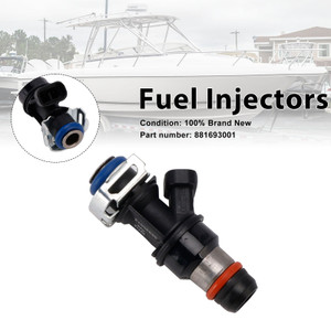 881693001 Fuel Injectors For MERCRUISER 8.1L 496 CID V8 GM Engines