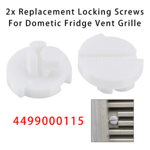2X Replacement Locking Screws For Dometic Fridge Vent Grille