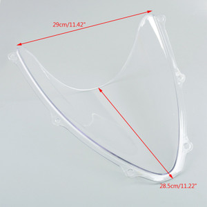 Windshield WindScreen Double Bubble For Suzuki GSXR 600/750 2006-2007 K6 Clear