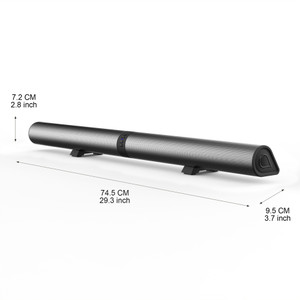 Detachable Surround Sound Bar Wireless Subwoofer 2 Speaker System Home Theater
