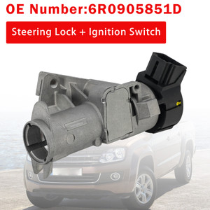 Steering Lock + Ignition Switch 6R0905851D For Seat Ibiza Skoda Citigo