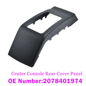 Black Center Console Rear Cover Panel For Benz W207 Convertible 2010é?016