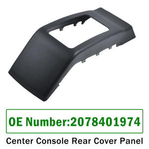 Black Center Console Rear Cover Panel For Benz W207 Convertible 2010é?016