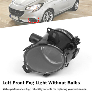 Left Front Fog Light Lamp For Vauxhall Corsa Petrol Hatch 2011-2019 13253625