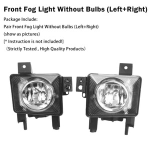 Pair Front Fog Light Lamp For Vauxhall Vectra C 2005-2009 1710362 1710363