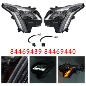 Left+Right LED Headlight 84469439 84469440 For Cadillac XTS 2018-2019