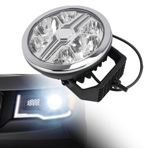 Round Auxiliary Lamp ValueFit 7" Ref.25 12/24V 22W 1670LM 6000K For HELLA