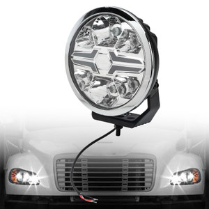 Round Auxiliary Lamp ValueFit 9" Ref.25 12/24V 17W 1700LM 6000K For HELLA