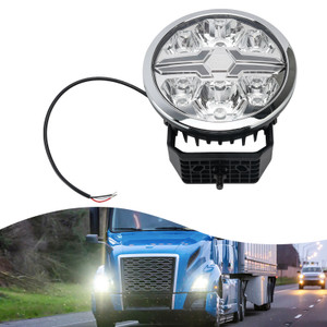 Round Auxiliary Lamp ValueFit 9" Ref.25 12/24V 17W 1700LM 6000K For HELLA