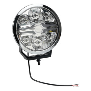 Round Auxiliary Lamp ValueFit 9" Ref.25 12/24V 17W 1700LM 6000K For HELLA