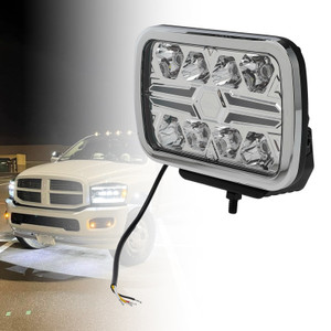 Square Auxiliary Lamp ValueFit 9" Ref.25 12/24V 36W 2600LM 6000K For HELLA