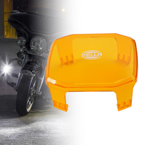 Square Amber Lamp Outer Protective Cover ValueFit 3.6" For HELLA 358233961