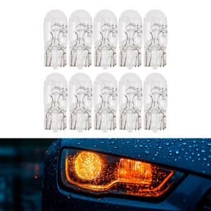Car Light Halogen Auxiliary Bulb W3W T10 12V 3W For HELLA 8GP 003 594-141