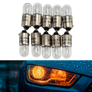 Car Light Halogen Auxiliary Bulb T4W 12V 4W For HELLA 8GP 002 067-121