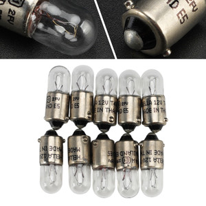 Car Light Halogen Auxiliary Bulb T4W 12V 4W For HELLA 8GP 002 067-121