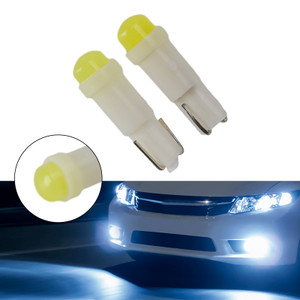 Car Light LED Auxiliary Bulb Kit W2.3W 12V 8000K White For HELLA LEDT5CWA1