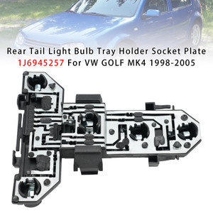 Rear Tail Light Bulb Tray Holder Socket Plate 1J6945257 For Vw Golf Mk4 98-2005
