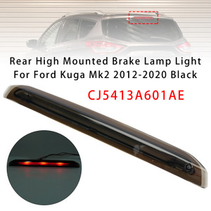 Rear High Mounted Brake Lamp Light Black For Ford Kuga Mk2 2012-2020