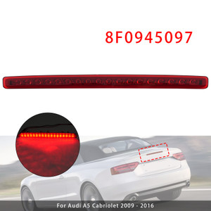 Rear Third 3Rd Brake Lamp Light Red 8F0945097 For Audi A5 Cabriolet 2009-2016
