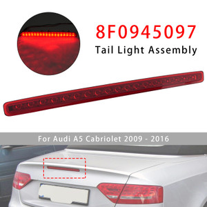Rear Third 3Rd Brake Lamp Light Red 8F0945097 For Audi A5 Cabriolet 2009-2016