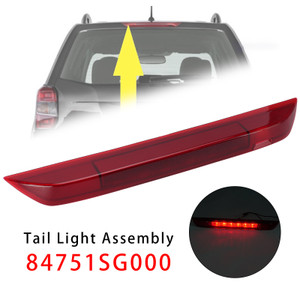 Rear Center 3rd Brake Stop Lamp Light For Subaru Forester 2014-2023 Red