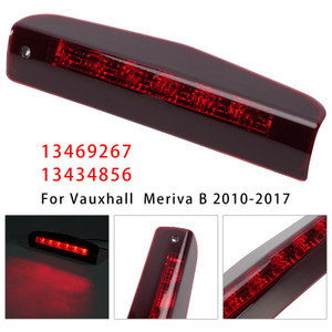 Rear Third Brake Light For Opel Meriva Vauxhall Meriva B 2010-2017 Red