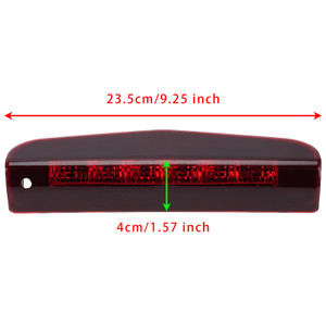 Rear Third Brake Light For Opel Meriva Vauxhall Meriva B 2010-2017 Red