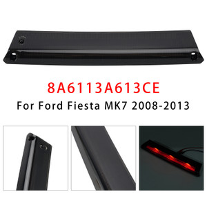 Rear High Level 3rd Brake Light 8A6113A613CE For Ford Fiesta MK7 Focus MK3 Black
