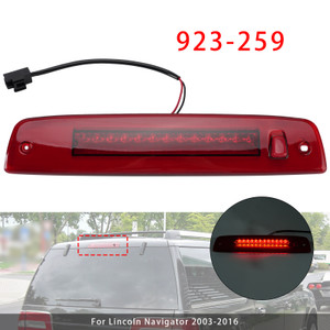 Third Brake Light High Mount Stop Lamp For Ford Expedition Navigator 03-2016 Red