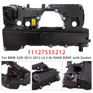 Engine Valve Cover W/ Gasket 11127555212 For BMW N46 And N46N Motor