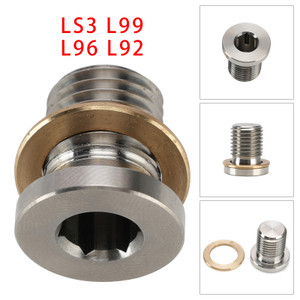 Oil Pan Oil Pressure Relief Valve Plug For Gen IV LS Engines 2007-2013 LS3 L99