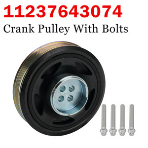 Crank Pulley With Bolts for BMW 1 Series 1.5 Diesel for MINI Cooper 1.5D 15-19