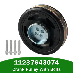 Crank Pulley With Bolts for BMW 1 Series 1.5 Diesel for MINI Cooper 1.5D 15-19
