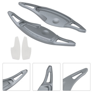 Steering Wheel Paddle Shifter For Genesis G80 Sport 17-20 Aluminium Grey