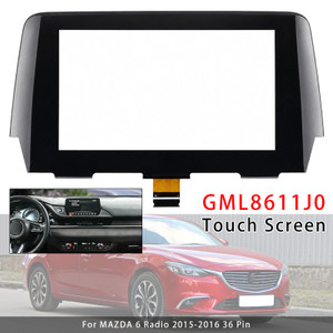 7" Touch Screen Digitizer Replacement GML8611J0 For MAZDA 6 Radio 15-2016 36 Pin